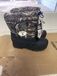 Little Boys Falls Creek REALTREE Camo Snow Boots Size 11 12 13 1 Insulated NWT.