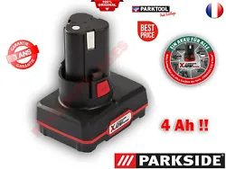 PARKSIDE® Batterie 12V. Capacité : 4 Ah. Batterie lithium-ion performante.