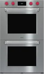 At 5.1 cu. ft. (each oven) its the most spacious built-in oven Wolf has ever made, easily accommodating multiple dishes...