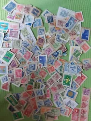 Lot de timbres de Suisse années diverses - Sur Fragment - Briefmarken helvetia.