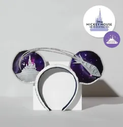 Limited release design inspired by the Space Mountain attraction. 1 X headband. Soft foam mouse ears with...
