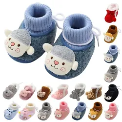 Baby Girls Boys Soft Booties Snow Boots Infant Toddler Warming Shoes. 12 11.5CM/4.5