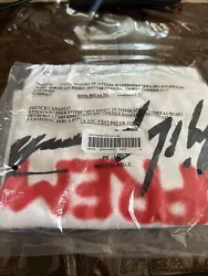 NEW FW20 Supreme Yohji Yamamoto Logo T-Shirt Tee White Mens Size Medium.