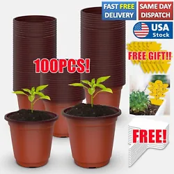 Widely Use: Perfect for starting seedlings, or transplanting seedlings from smaller cells into these pots. You can use...