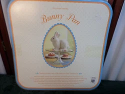 This is a new 9.5 cup Williams-Sonoma Nordic Ware 3D Easter bunny & Easter egg cake pan. It reads: Williams-Sonoma...