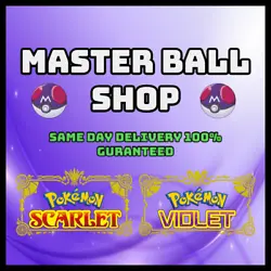 Load up Pokémon Scarlet or Violet on Switch. How to trade in Scarlet and Viole t Receive your Master ball order!...