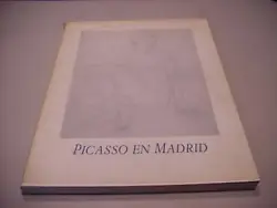 This is an 25 october 1986 - 10 enero 1987 soft covered publication that features the work of PABLO PICASSO from the...
