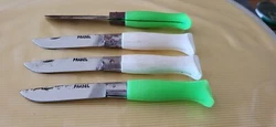 Couteau pradel style opinel  Longueur fermé 9,5 cms De vieux stock Etat occasion ancien