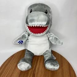 Build-A-Bear SHARK BAB Plush Stuffed Animal 15”.