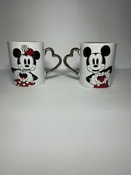 Mickey and Minnie Mouse Duo Coffee Mugs.