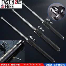 Automatic spring self-defense hiking stick press a key automatic eject function, refuse to open sluggish and laborious....