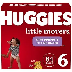 Give your active baby the #1 best fitting diaper , Huggies Little Movers. Earn points on Huggies diapers and wipes, in...