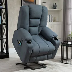 1 x Power Lift Recliner. - A lift chair can be adjusted to help those elderly who has standing problems. With...