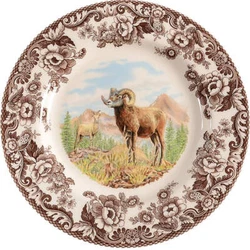Spode Woodland Dinner Plate Multicolor.