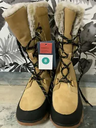 ⚡️Universal Thread Womens Carla Winter Boots Waterproof Fix Fur Lining (Sz 8).