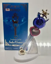 Sailor Moon Proplica Transformation Lip Rod Sailor Uranus Bandai. This item has only been used for displaying purposes....