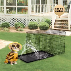 This Pet Cage is the perfect solution to make your pet feel more secure and confident. The crates feature multiple...