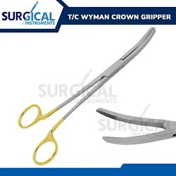 It is also easy to clean and autoclavable. Forged from corrosion-resistant surgical stainless steel. Wynman Crown...