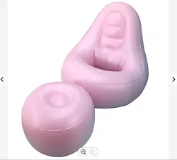 BBL pink Inflatable Chair for Healing NEVER USED. It requires re-inflation periodically. Similar to an air mattress,...