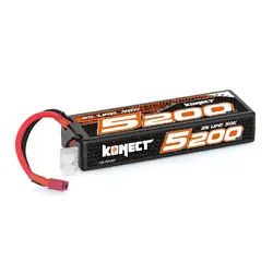 La Batterie Lithium Polymère 2S Konect 5200 mAh 40 C fournira donc encore plus dénergie à votre voiture...