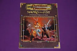 DUNGEONS & DRAGONS. Sword and Fist. A Guidebook to Fighters and Rangers. Enchérisseurs pas sérieux sabstenir. Vous...