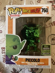 Funko Pop! Animation: Dragon Ball Z - Piccolo (Chrome Green) Vinyl Figure.... Condition is 