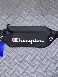 Champion Black/ Dark Grey Crossbody Fannypack supreme style Brand New!. Brand new with tags! * Polyester construction.*...