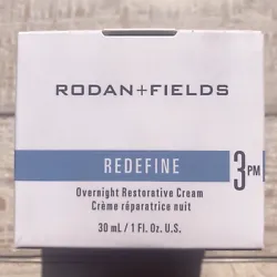 Rodan + Fields REDEFINE Step 3 PM Overnight Restorative Cream New in Box! 