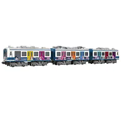 B Train Shorty Izuka Railway 3000 Series Love Live! 3 Cars Set - N. - Unit é moteur type [3] pour train électrique. -...