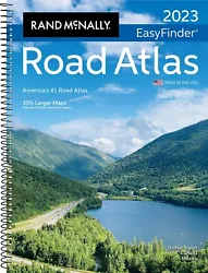 Spiral binding allows the book to lay open easily. Other Features: Rand McNally presents 