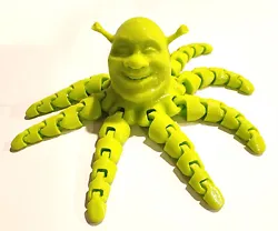 Shrektopus is your new favorite cursed fidget toy. Unique Gift - Hand Made - Weird Gift - Christmas Gift - Gag Gift -...