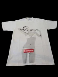 This is a limited edition Supreme 10th Anniversary Kate Moss tee made with high-quality cotton material. The tee...