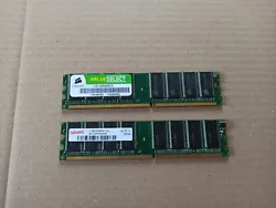Barette Mémoire RAM 2 x 1Gb = 2Gb CL3 Apple iMac G5 2.0 20 A1076 2005.