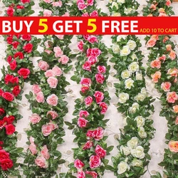 Depth gradient color made the rose garland more verisimilar. You can also add more flowers or matching with other...