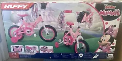This Huffy Minnie Mouse girls bike in pink is perfect for little ones aged 3-5 years old. The bike has a steel frame...