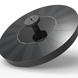 Outdoor Solar Powered Floating Bird Bath Water Fountain Pump Garden Pond Pool. Perfect for bird bath, fish tank, small...