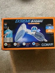 🌍 Conair Extreme Steam Dual Heat Technology,5 X Faster,Damaged Box ‼️LIKE NEW. Shipped with USPS Priority Mail.