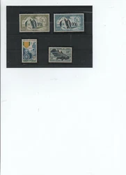4 Timbres neufs : TAAF (PA 2 et 3) et Comores ( Yv 12 et 13). Trace de charnière sur le n°3. (voir scans verso)....