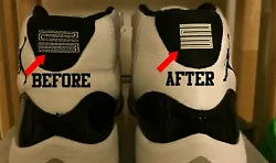 After a While does your jordan 11 decal get stretch out or even start to peel off?.