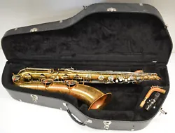 Up for sale is a Used 1970 CG Conn 12-M Bari Saxophone, Playable. The bari was overhauled several years ago (not by...