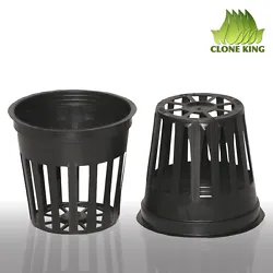 Slit pots provide superior air flow and irrigating properties. Slit pots are perfect for any bog plant, hydroponic or...