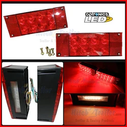 These lights are manufactured by Optronics the finest quality lights in the industry. Stud Mount: 2 Bolts on 2