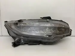 Up for sale is a good working part. It is a right passenger side headlight. This is a genuine authentic OEM HONDA part....