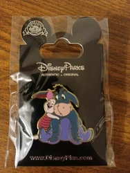 2007 Disney Piglet & Eeyore Hugging Pin With Packing.  Thank you for looking at our store. We combine shipping for...