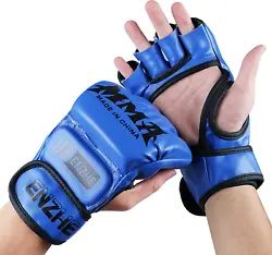 Durable & Tough: Made of high- quality leather and sponge. Solid sewing make these MMA gloves more durable and long...