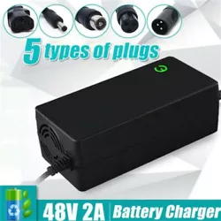 Output: 54.6V 2A-3A (for 48v lithium battery). Due to the difference between different monitors, the picture may not...