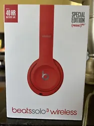 Beats by Dr. Dre MX472LLA Solo3 Wireless On-Ear Headphones - Citrus Red.