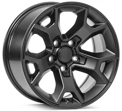 Finish Options: Quadratec Morphic Wheels are available in three attractive colors. Size: 17x8.5. Color: Satin Black....