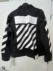 Off White Denim Jacket -New With Tags Ssense Exclusive. Condition is New with tags. Shipped with USPS Priority Mail.
