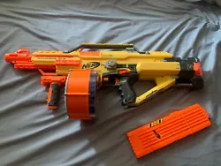 The automatic and heavily recognized Nerf Stampede is in great condition. It currently has batteries in it and it will...